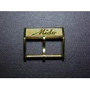 Mido yellow gold-plated 16mm buckle 
